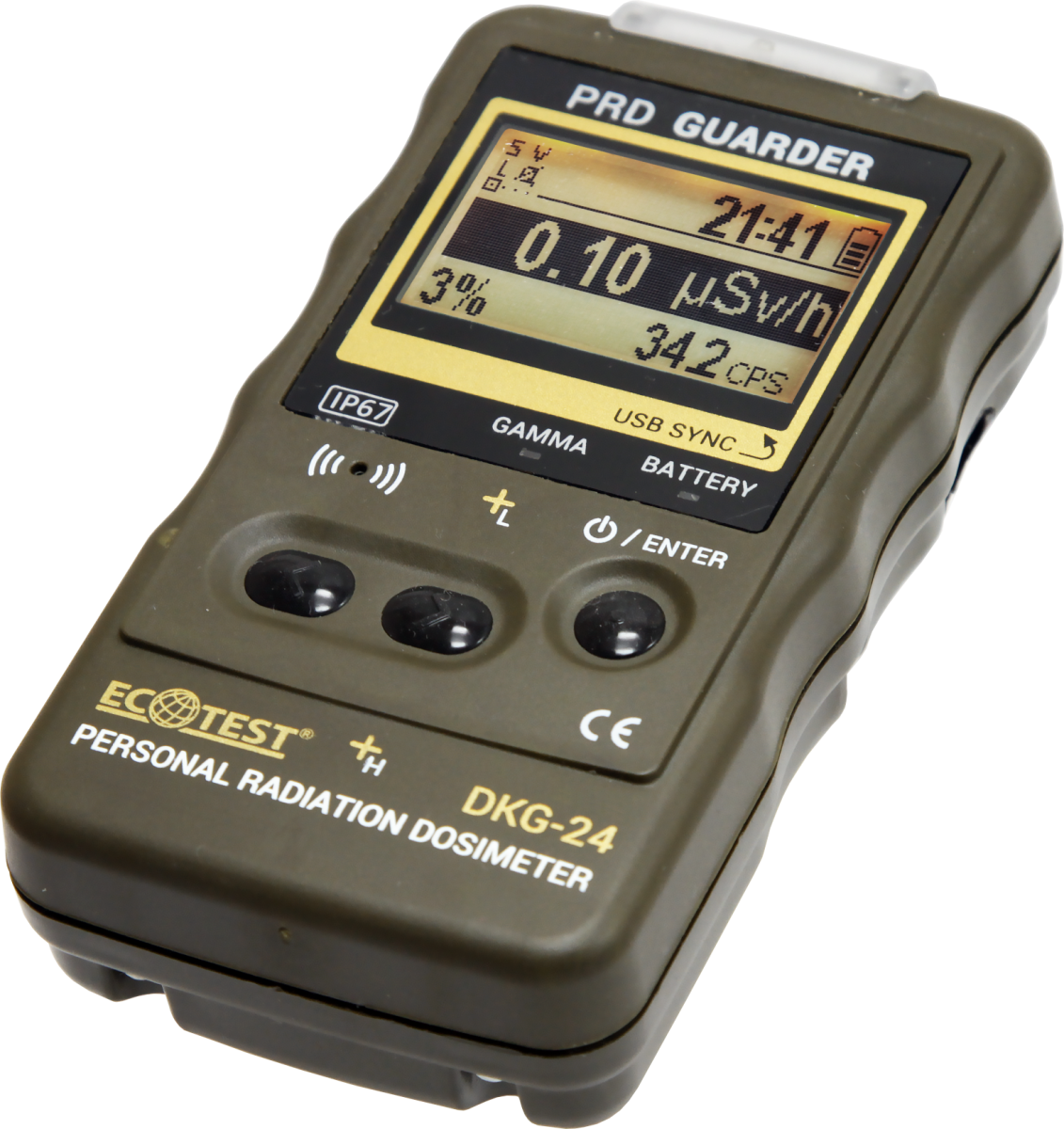 Personal radiation dosimeter DKG-24 PRD GUARDER