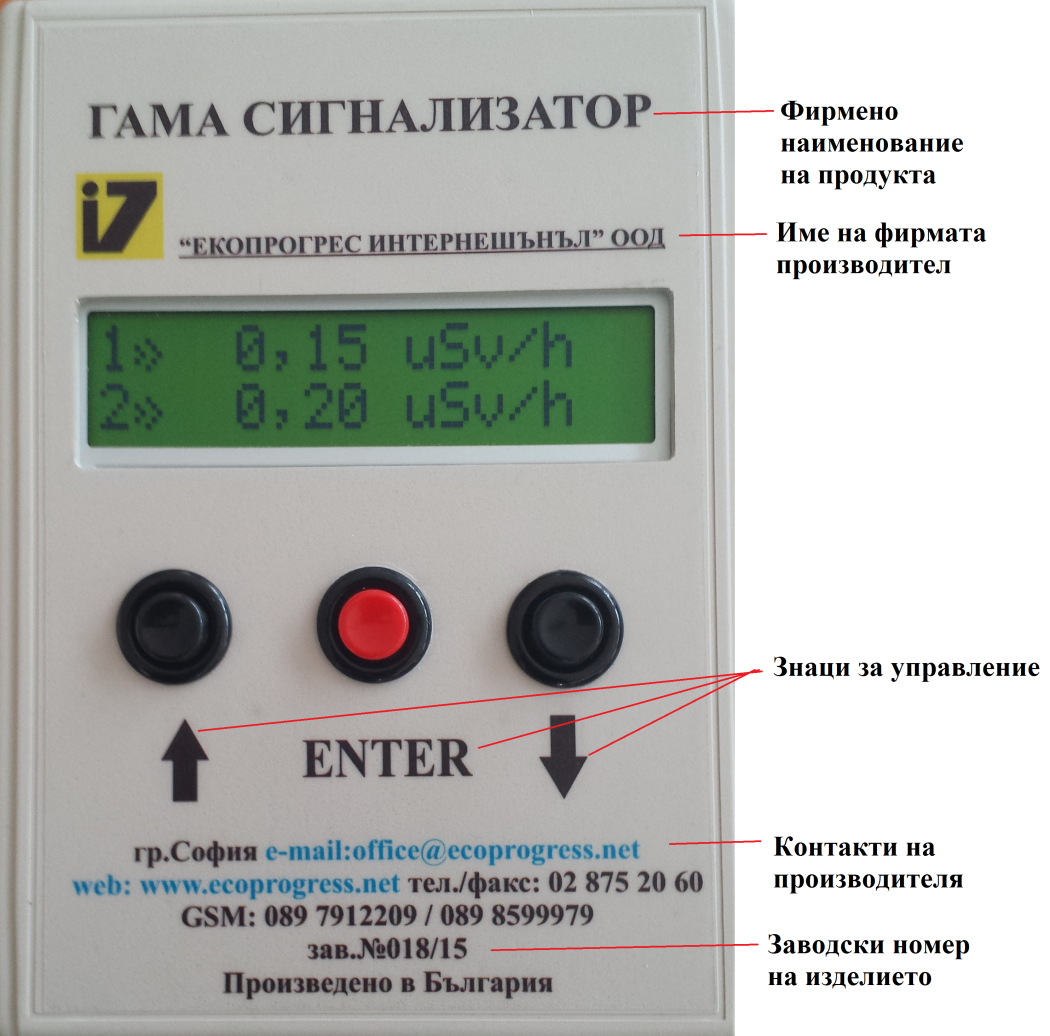 за контрол на помещения